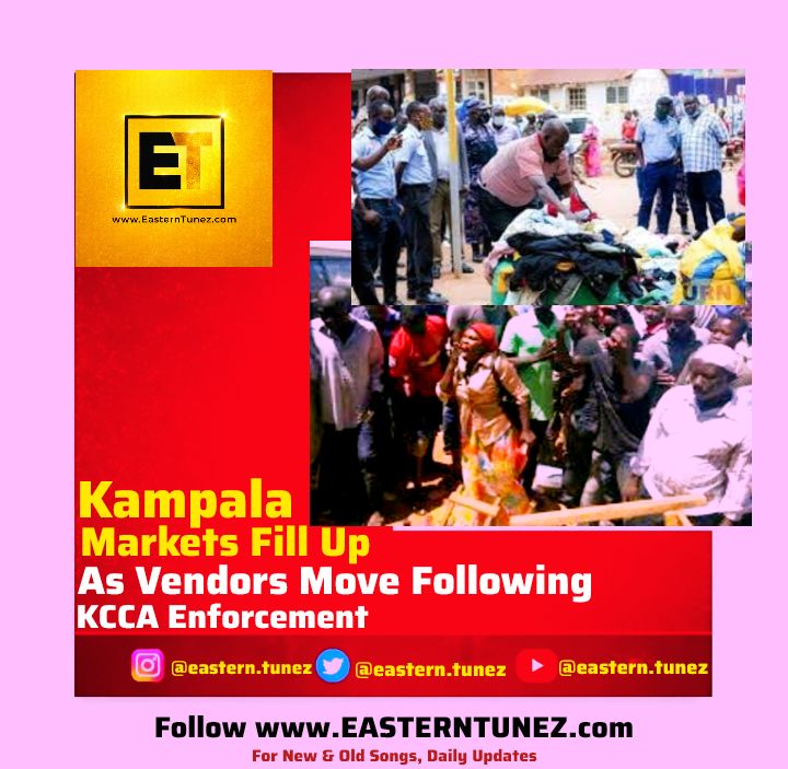 Kampala Markets Fill Up as Vendors Move Following KCCA Enforcement